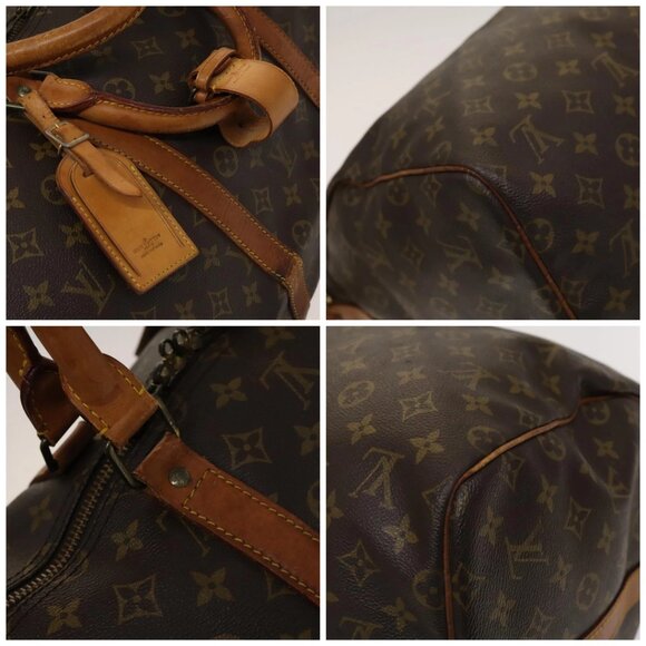 LOUIS VUITTON Monogram Keepall Bandouliere 55 Boston Bag - Picture 12 of 15